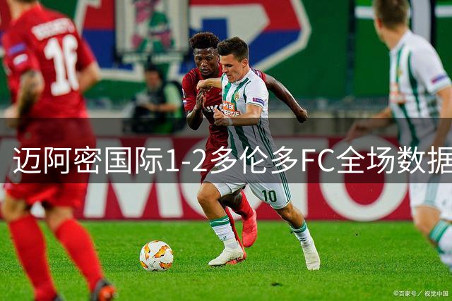 迈阿密国际1-2多伦多FC全场数据：射门10-7，射正3-3